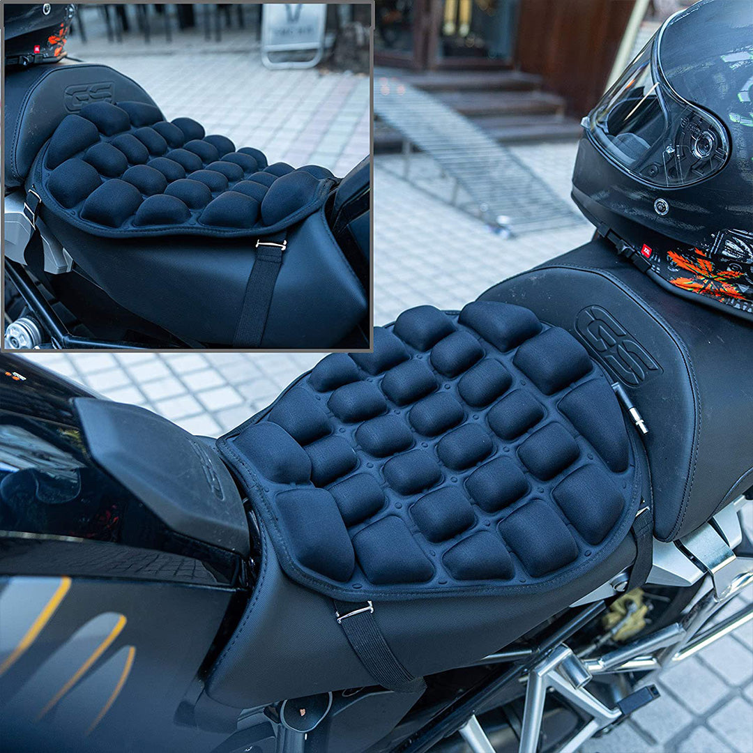 Motorcycle seat outlet protector